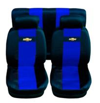 capa banco d carro em nylon azul p corsa 1996