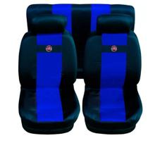 capa banco d carro em nylon azul p strada 2009