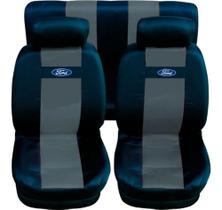 capa banco d carro em nylon cinza p Focus 2000