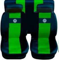 capa banco d carro em nylon verde p gol g3 2003