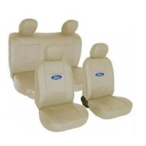 capa banco de carro couro bege para Courier 1997 2013