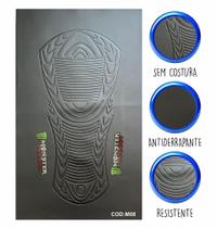 Capa banco de moto emborrachada 3D Preta universal Monster Capa banco de moto emborrachada 3D Preta universal Monster