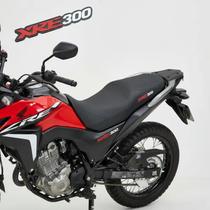 Capa banco de moto emborrachada 3D Preta universal XRE 300