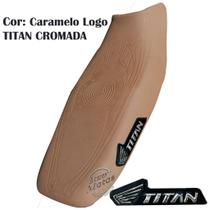 Capa Banco Emborrachada Titan Fan Bros Ybr Fazer Tornado Twister Lander Todas