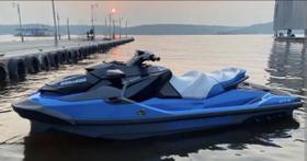 Capa Banco Jet Ski Compatível Sea-Doo GTX 2018+ Azul/Cinza Capa Banco Jet Ski Compatível Sea-Doo GTX 2018+ Azul/Cinza