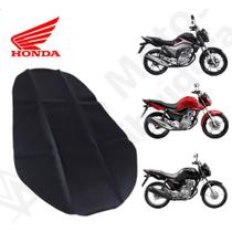 Capa banco lisa titan 160 2016/17/18/19/20/21/22/23/24 mod original 1.00mmwcm