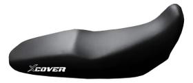 Capa Banco Moto Compatível Honda NXR Bros 125/150 Preta