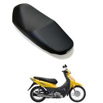 Capa Banco Moto Honda Biz 125 125 Courvim 2009 2010 2011 2012 2013 2014 2015 2016 Preto