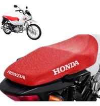 Capa banco Pop110 vermelha 2015 a 2025