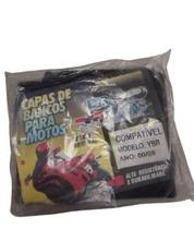 Capa banco ybr 125 antiderrapante pto az