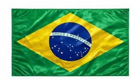 Capa Bandeira Do Brasil Acetinada Br-006