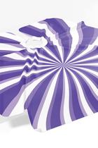 Capa Barbeiro Roxa Cetim 156x146cm Capa Barbeiro Roxa Cetim 156x146cm