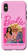 Capa Barbie Love, Friends, Unity para iPhone X/XS