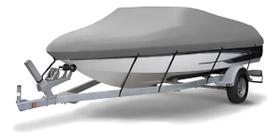 Capa Barco Karib 500 Compatível Console Dir RipStop Prata - SPTS