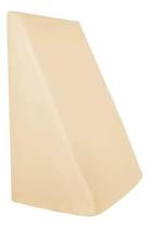 Capa Bege para Travesseiro Triangular Suave Encosto 65cm X 45cm X 30cm Oxford 1 Und.