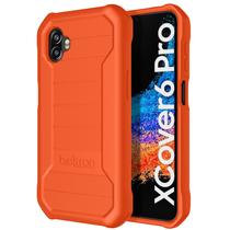 Capa Beltron Galaxy XCover6 Pro 5G Heavy Duty Armor laranja