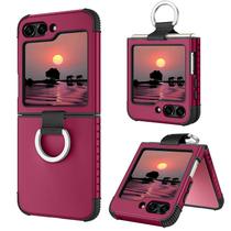 Capa BENTOBEN para Samsung Galaxy Z Flip 6, anel à prova de choque de 6,7"