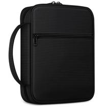 Capa bíblica, estojo de transporte FINPAC, bolsa de igreja preta 29x20x6cm Capa bíblica, estojo de transporte FINPAC, bolsa de igreja preta 29x20x6cm