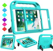 Capa BMOUO Kids para iPad 9.7 2018/2017/Air 2/Pro 9.7 Turquesa Capa BMOUO Kids para iPad 9.7 2018/2017/Air 2/Pro 9.7 Turquesa