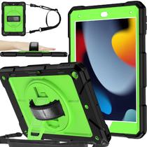 Capa BMOUO para iPad de 10,2", 9ª, 8ª e 7ª geração, verde à prova de choque Capa BMOUO para iPad de 10,2", 9ª, 8ª e 7ª geração, verde à prova de choque