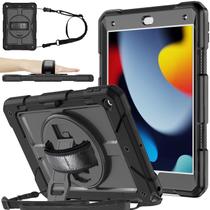 Capa BMOUO para iPad de 9ª, 8ª e 7ª geração 10.2 com suporte e alça Capa BMOUO para iPad de 9ª, 8ª e 7ª geração 10.2 com suporte e alça