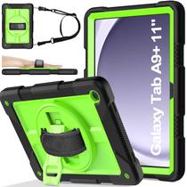 Capa BMOUO para Samsung Galaxy Tab A9+ Plus 11" 2023 verde Capa BMOUO para Samsung Galaxy Tab A9+ Plus 11" 2023 verde