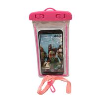 Capa/bolsa A Prova D'água P/ Celular - Universal (rosa) Capa/bolsa A Prova D'água P/ Celular - Universal (rosa)