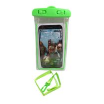 Capa/Bolsa a Prova D'água P/ Celular - Universal (Verde)