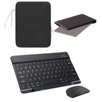 Capa Bolsa Com Teclado E Mouse Para Galaxy Tab S9 11 Polegadas