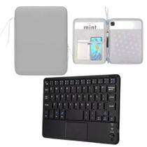 Capa Bolsa Com Teclado Touchpad Para Tablets até 11 Polegadas Capa Bolsa Com Teclado Touchpad Para Tablets até 11 Polegadas