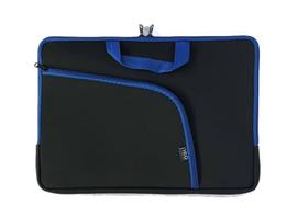 Capa Bolsa p Notebook bolsa alça Neoprene 15.6" Azul pasta
