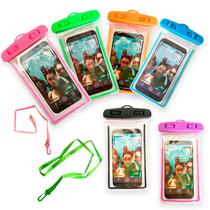 Capa Bolsa Para Celular A Prova Dágua Impermeável Verde