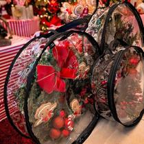 Capa Bolsa Para Guirlanda De Natal Enfeitestamanho G 20X60