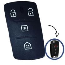 Capa Borracha chave Canivete Positron Reparo Comando Frontal Pst Px80 4 Botões