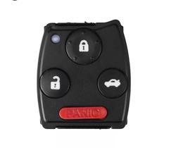 Capa Botão Borracha Keypad Chave Civic Fit City Cr-V 4Botoes