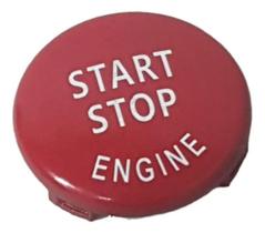 Capa botao start stop vermelho bmw x1 x3 x6 e84 e90