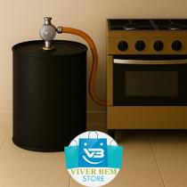 Capa botijao de gas 13 kg protetor impervealvel