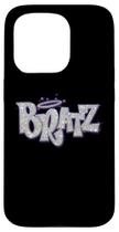 Capa Bratz para iPhone 15 Pro com brilho roxo e prata