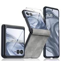Capa BSNRM para Motorola Razr+ Plus 2024 (Cinza) Capa BSNRM para Motorola Razr+ Plus 2024 (Cinza)