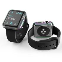 Capa Bumper Appl e Watch 42mm Series 1 2 3 Defense Edge X-Doria Iridescente Anti Impacto Capa Bumper Appl e Watch 42mm Series 1 2 3 Defense Edge X-Doria Iridescente Anti Impacto