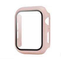 Capa Bumper Compativel Apple Watch Com Protetor Tela Vidro 41mm