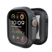 Capa Bumper Elkson para Apple Watch 49mm Série 8/Quattro - Protetor de Tela de Vidro, Resistente a Choques