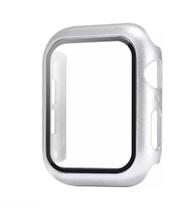 Capa Bumper Para Apple Watch Com Protetor Tela Vidro 44mm