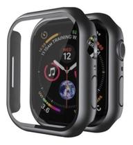 Capa Bumper Para Apple Watch Com Protetor Tela Vidro 45mm