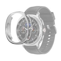 Capa Bumper Para Galaxy Watch 8 Classic - Prata Capa Bumper Para Galaxy Watch 8 Classic - Prata