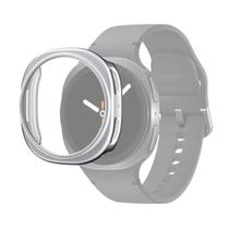 Capa Bumper Para Galaxy Watch 8 - Prata