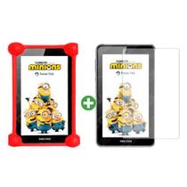 Capa Bumper Para Tablet Positivo Minions T770KME + Película