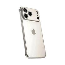 Capa Bumper Sem Borda Para iPhone 17 16 15 14 13 12 pro Max plus Com Proteção De Lente