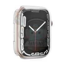 Capa Bumper Silicone Transparente para Apple Watch Series 7