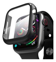 Capa Bumper Vidro Temperado Compatível Apple Watch Premium Capa Bumper Vidro Temperado Compatível Apple Watch Premium